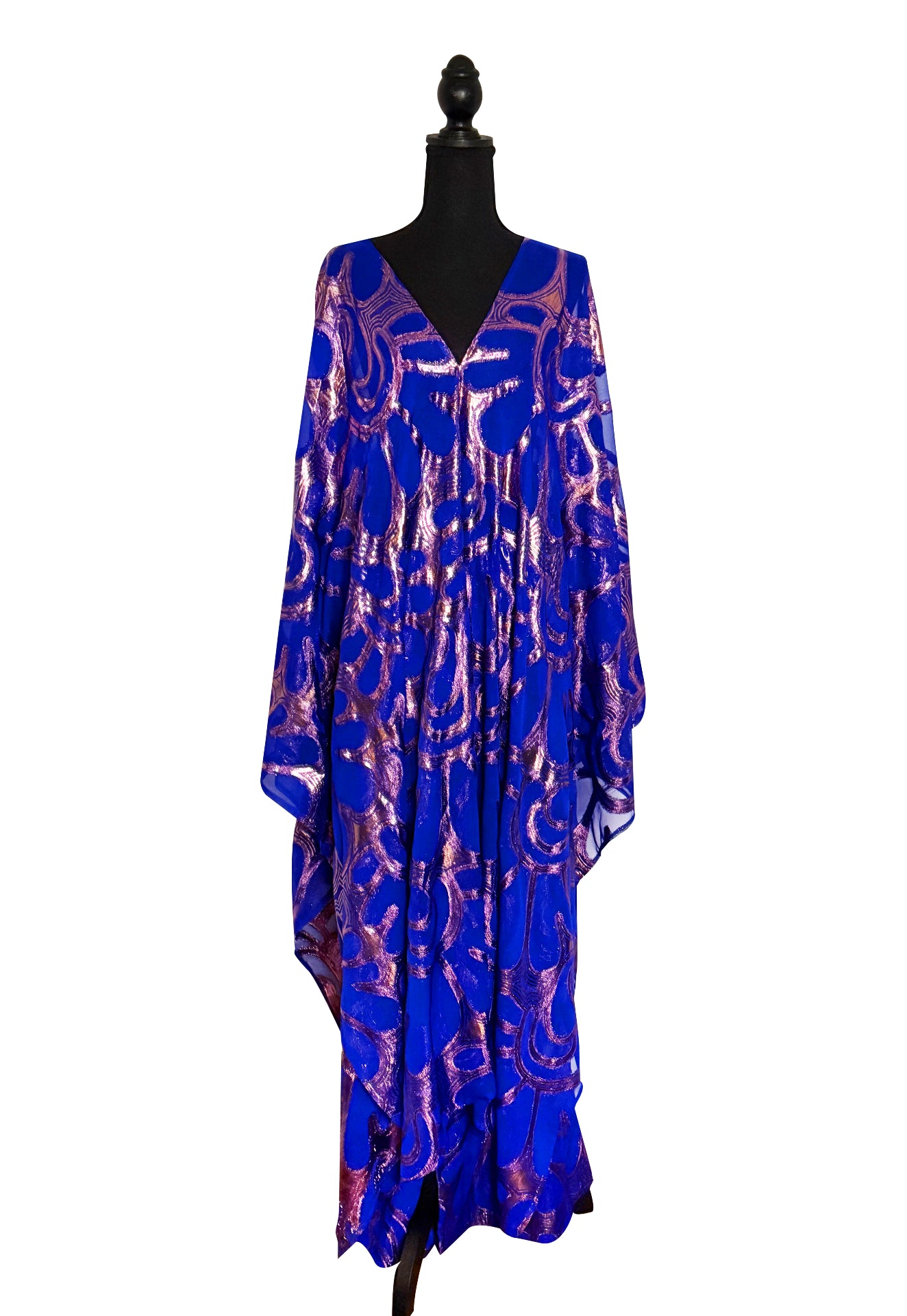 Blue Lava Kaftan Set