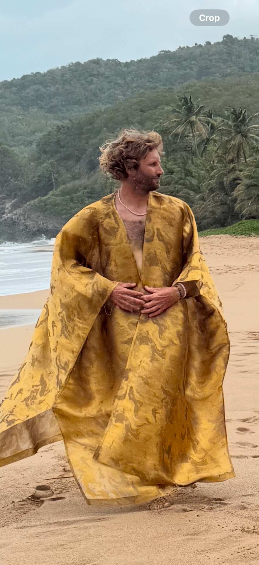Gold Shimmer Coat