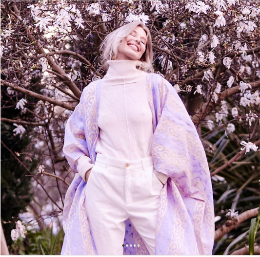 Lavender Lilac Coat