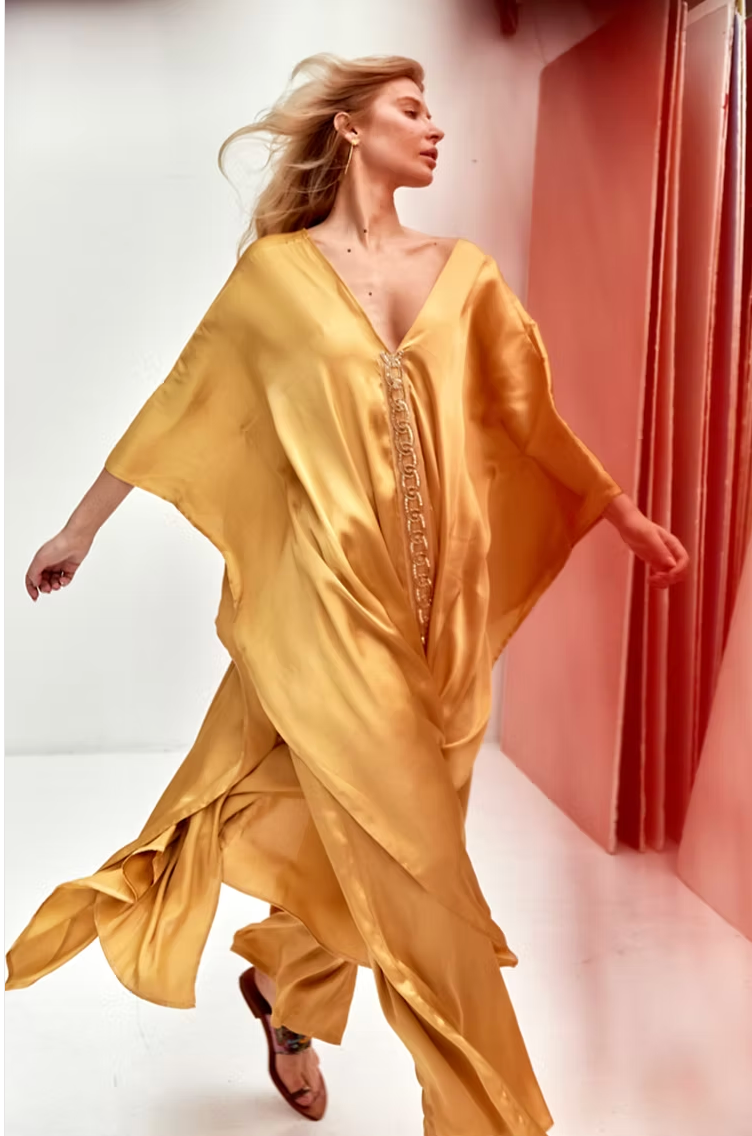 Sahara Gold Kaftan Set